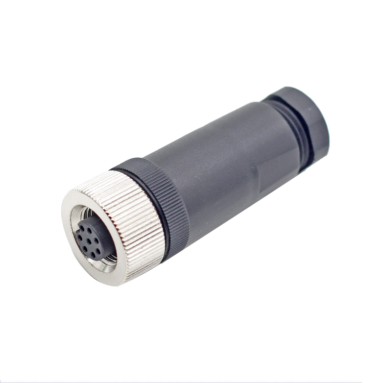 M12 fabricante y proveedor de 3 4 5 8 12 pines macho hembra recto PG7 PG9 cable de cable de montaje