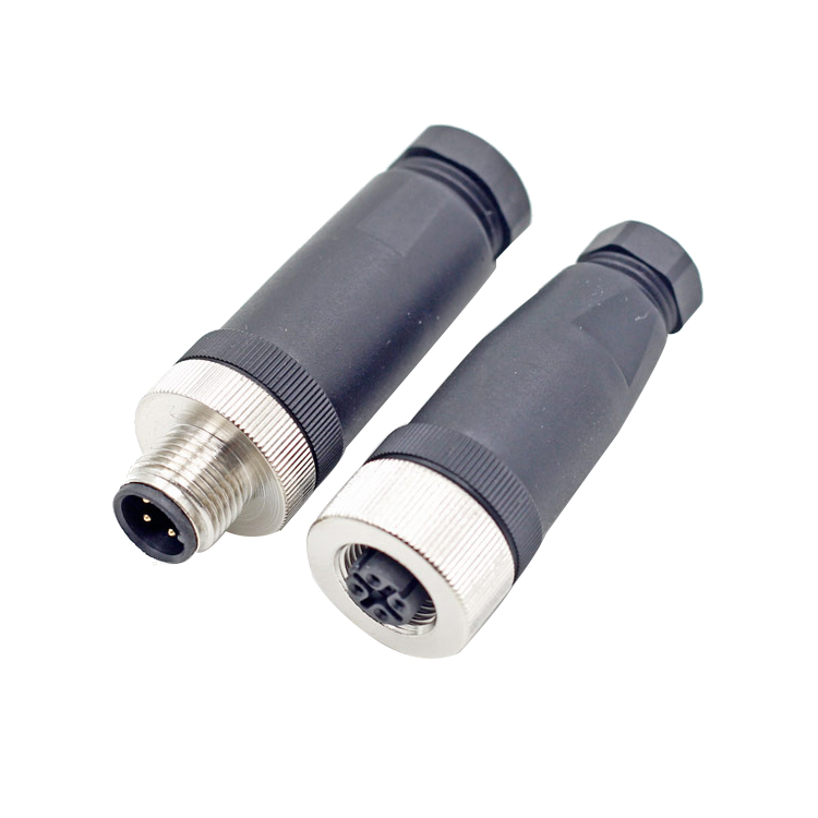 M12 fabricante y proveedor de 3 4 5 8 12 pines macho hembra recto PG7 PG9 cable de cable de montaje