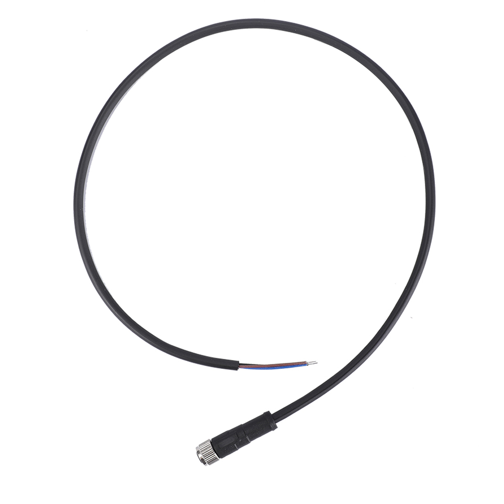 M8 4 5 8-poliger Stecker, einseitig geschirmtes Kabel