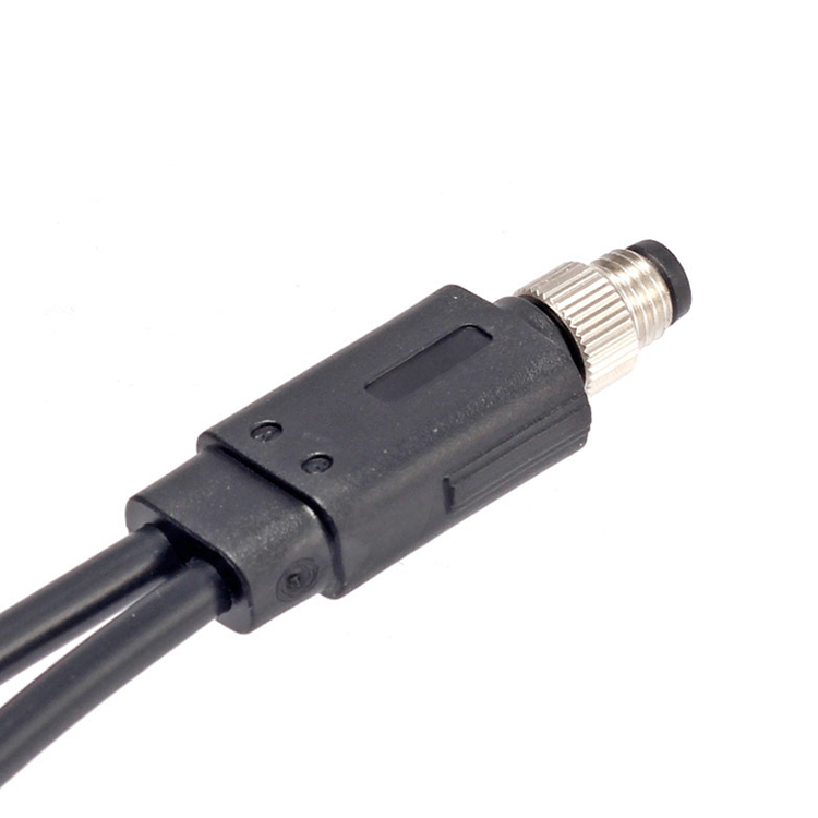 M8-Verteilerstecker 3 4 5 6 8-poliger PVC-Pur-Kabelstecker