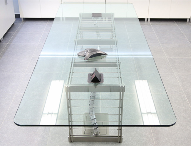 12mm tempered glass for Conference Glass Tops
