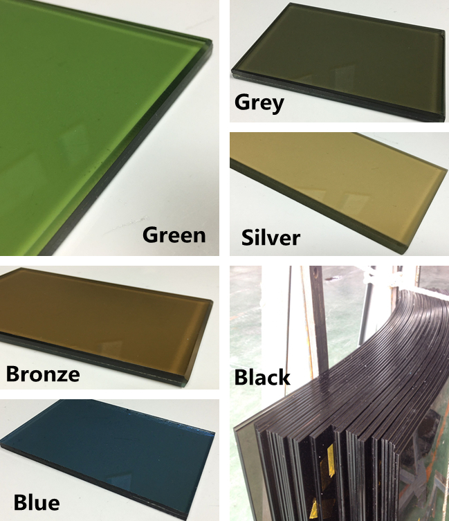 reflective laminated glass windows