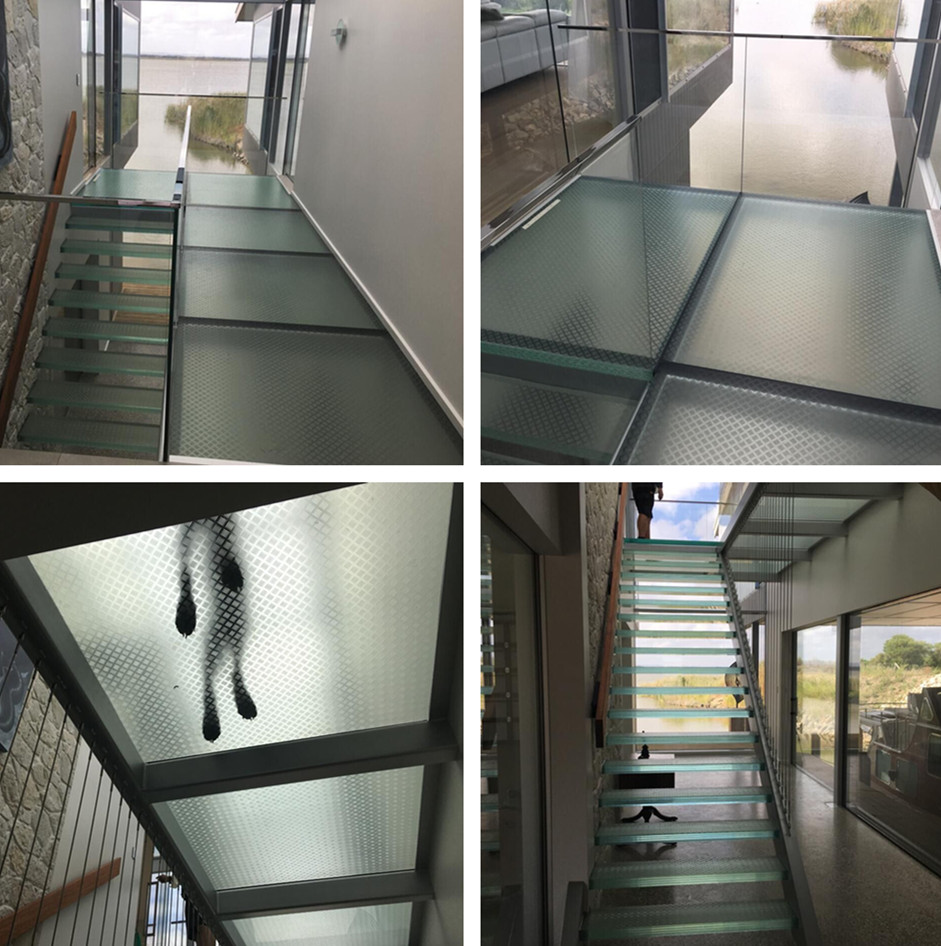 super strong and safety glass floors
