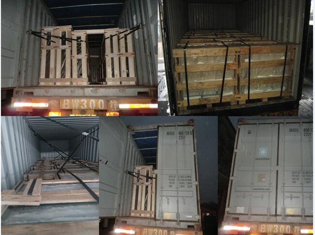 Packaging and loading by Jimy Glass Factory