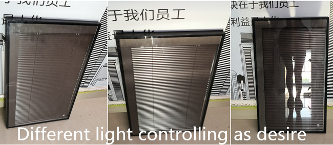 insulated glass with blinds inside