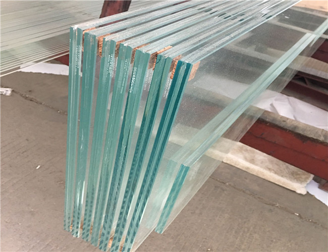 11.14mm starphire toughened laminated glass
