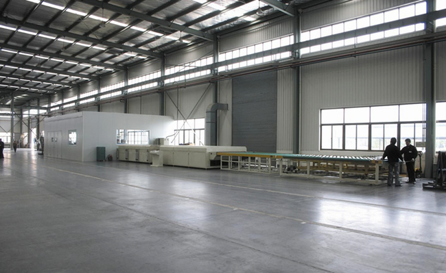 white color silkscreen glass producer