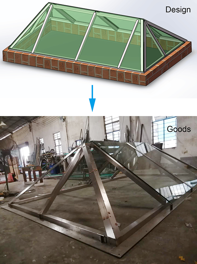 glass roof
