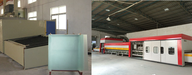 Acid Etched Glass production
