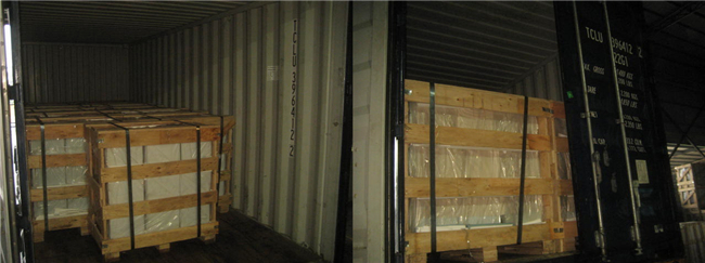 anti-reflective glass safety loading