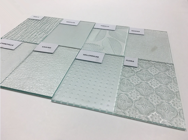 Clear pattern glass series