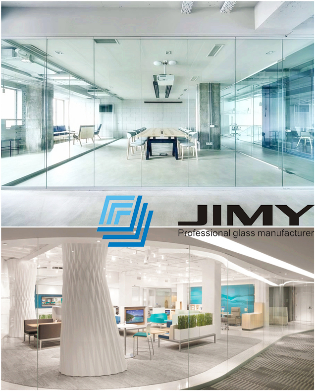 10mm tempered glass partition