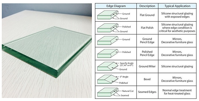 10mm clear tempered glass