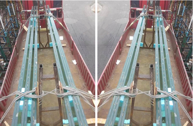 jumbo size laminated tempered glass