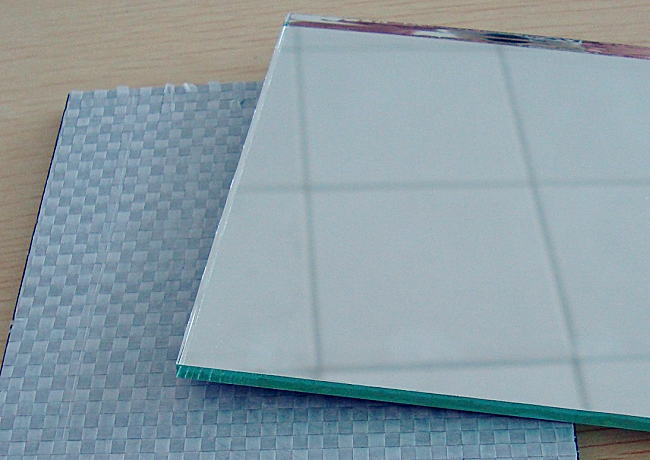 China vinyl film backed mirror mannufacturer