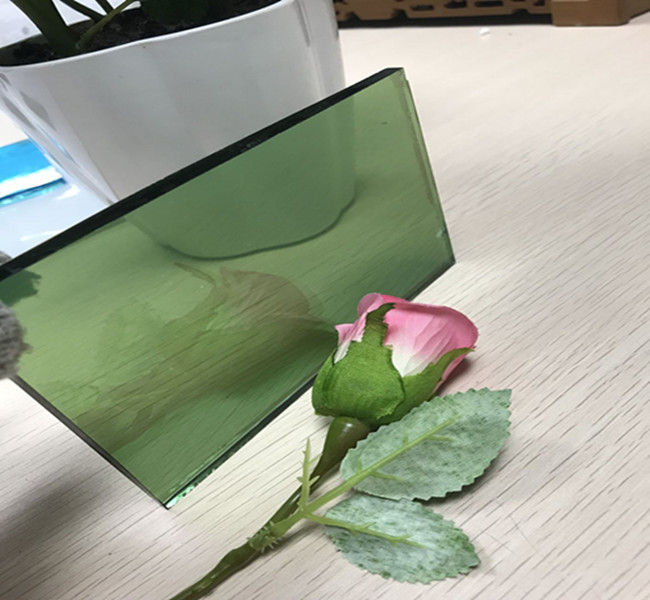 8mm dark green reflective glass supplier