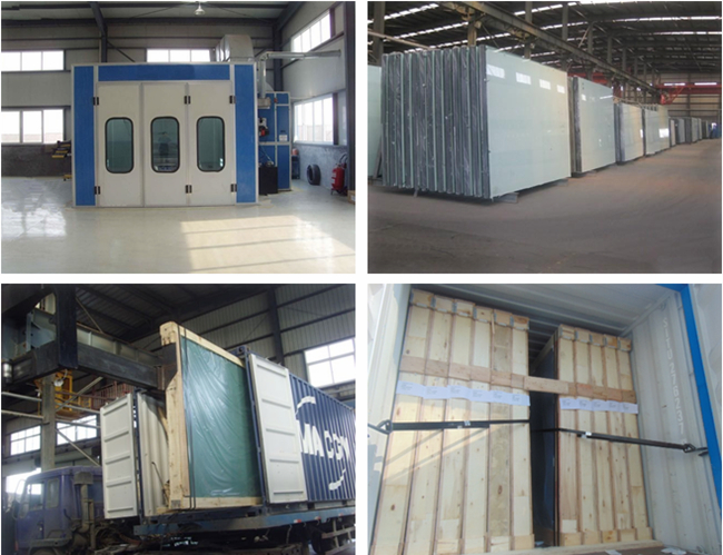 Color lacquer glass factory