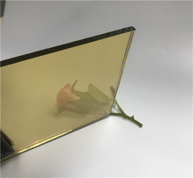 5mm golden reflective glass manufacturer China
