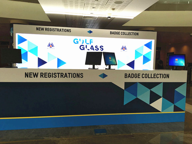 JIMY glass in Gulf Glass/Gulfsol 2017(Dubai)