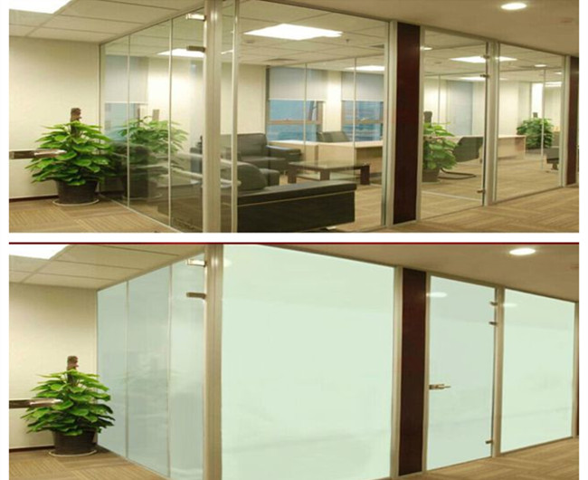smart glass panel wall