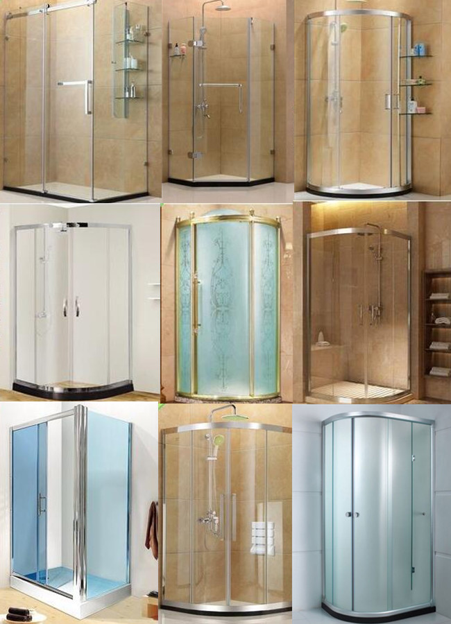 bathroom glass shower doors