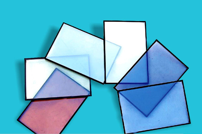 8mm color low e glass