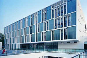 Thư viện Đại học Thâm Quyến đã sử dụng bức tường rèm kính U profile Thư viện Đại học Thâm Quyến đã sử dụng bức tường rèm kính U profile