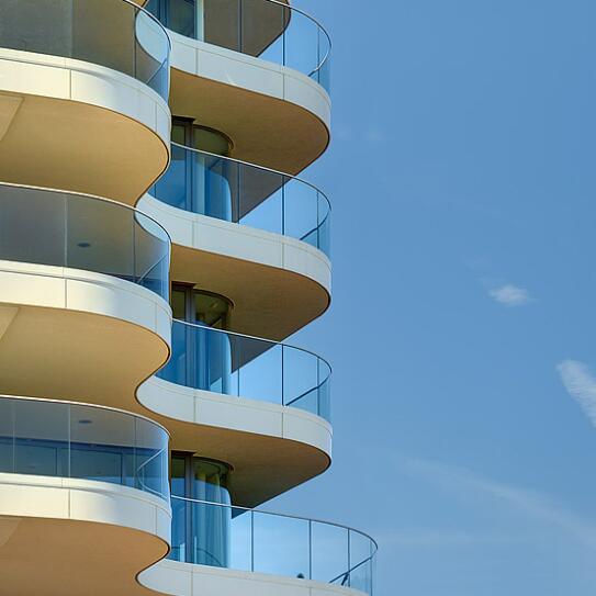 11.52mm hartowane laminowane szkło poręcze fabryki, 55,4 hartowane szkło laminowane balkonem dostawców