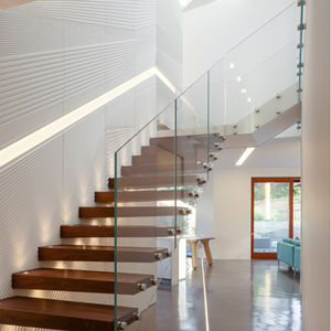 17.52 مم خفف من الزجاج مغلفة الدرابزين، سلامة الدرابزين الزجاج مغلفة الشركة المصنعة في الصين