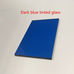 Verre teinté bleu foncé de 5,5 mm et verre bleu ford, fabricant de verre de fenêtre bleu