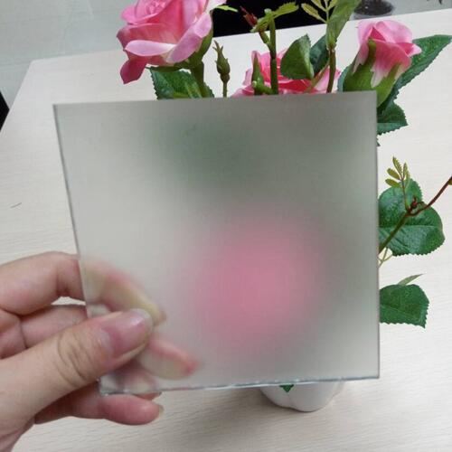 Acide 5MM gravé verre factory prix, Shenzhen 5MM Décoratif Etched Glass Fournisseur, 5MM verre dépoli satiné fabricant prix