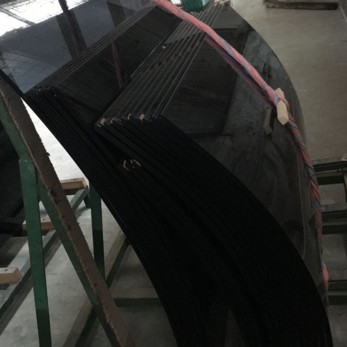 5mm 6mm 8mm 10mm dark grey curved esg tempered security glass suppliers China