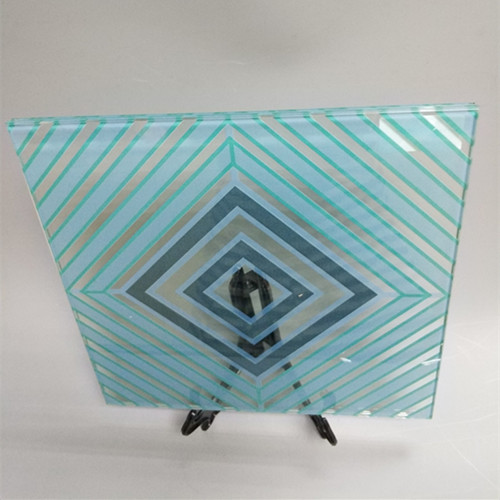 5mm Colorful printing decorative glass, 5mm silk screen printed tempered glass, 5mm translucent spray painted glass supplier