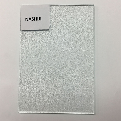 5mm clair Nashiji patterned glass fabricant de la Chine, les distributeurs de verre transparents Nashiji, les fournisseurs de Nashiji figuré verre