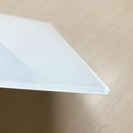 5mm verre de sécurité peint en blanc super blanc clair fabricant Chine