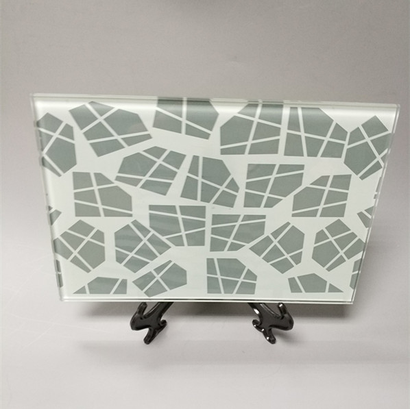 6mm non-transparent verre imprimé par écran en soie Prix,6mm translucidité  verre imprimé par écran en soie fabricant, Chine verre de fritté de cermic d'opacité usine