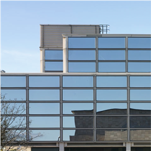 Vitrage isolant réfléchissant pour mur-rideau de construction, double vitrage pour revêtement architectural