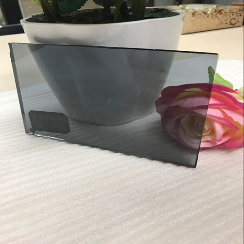 Cheap price energy saving 10mm Euro grey tinted float glass sheets