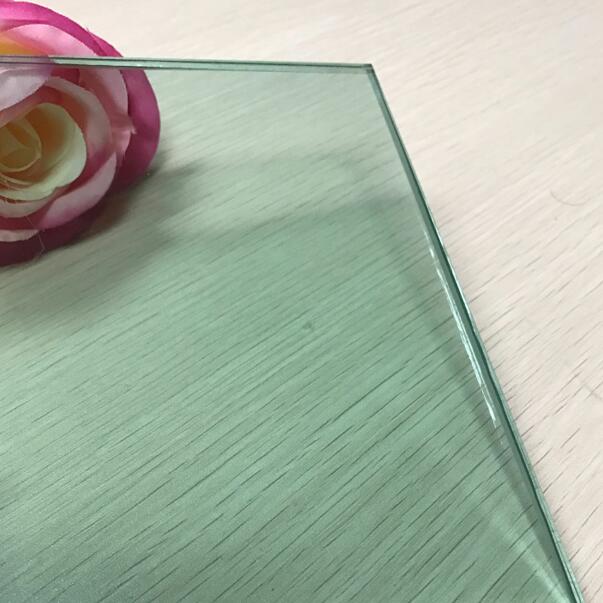 CE Certified 8.38mm laminated glass with F-green pvb manufacturer china