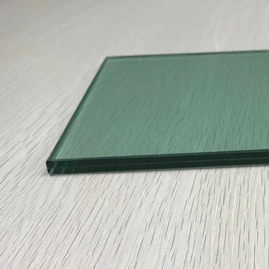 CE Certified 8.38mm laminated glass with F-green pvb manufacturer china