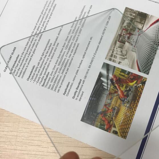 सस्ती कीमत 1.8 मिमी 2 मिमी स्पष्ट ग्लास तस्वीर फ्रेम निर्माता चीन