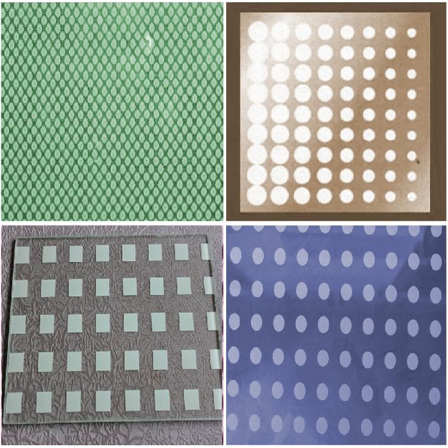 China 3-19mm colorido e modelado da tela de seda impresso fabricante de vidro temperado