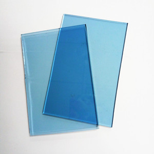Teinté de bleu clair de 4mm Chine fournisseur de verre, verre bleu prix de bonne qualité 4mm ford