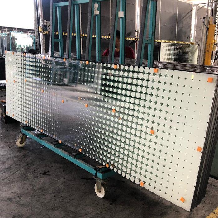 Chine architecturale  céramique en fritté IGU verre, décoration intérieure et extérieure peint en céramique fritté en verre, sérigraphie fournisseurs de verre isolant