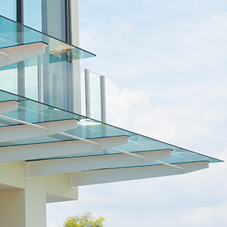 Chiny Szkło architektoniczne fabryki 8mm bezpieczeństwa hartowane zadaszenie szklane cena