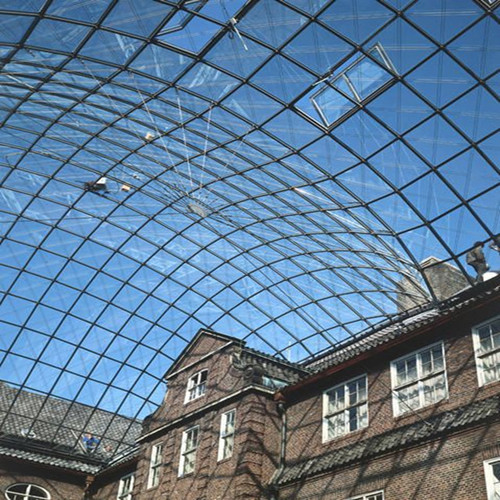 Toit en verre feuilleté trempé de construction en Chine de 10 + 10mm