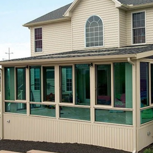 China factory direct sale 4mm 5mm 6mm 8mm clear ultra clear tinted tempered glass single panels for economical sunroom design