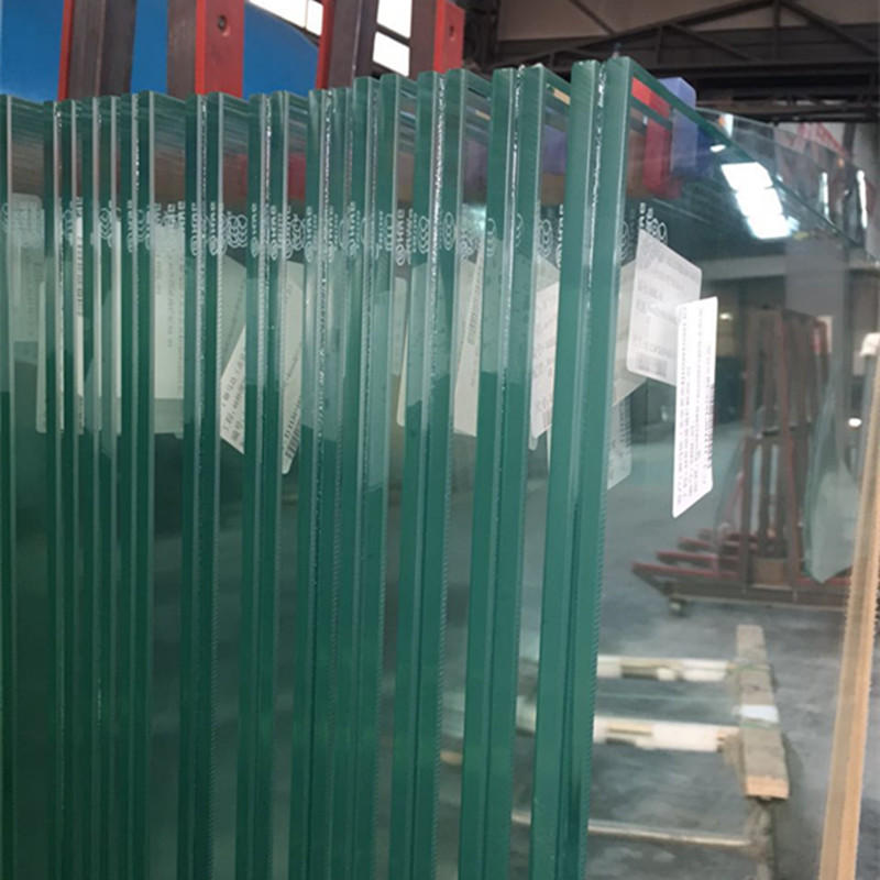 China manufacturer 19+2.28mm+19mm hurricane proof SGP tempered laminated security glass price