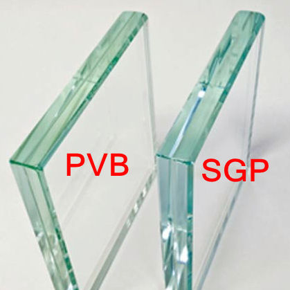 Chiny bezpieczeństwa SGP hartowane szkło laminowane grubość 13.52 mm, 17.52 mm 21.52 mm