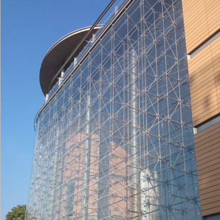 Customized impact-resistant safety laminated glass curtain wall facade China suppliers
